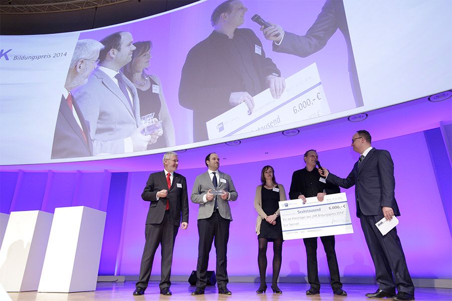 Preisverleihung IHK Bildungspreis 2014 in Berlin